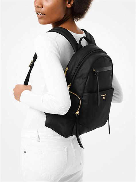 michael kors neon backpack|prescott large nylon gabardine backpack.